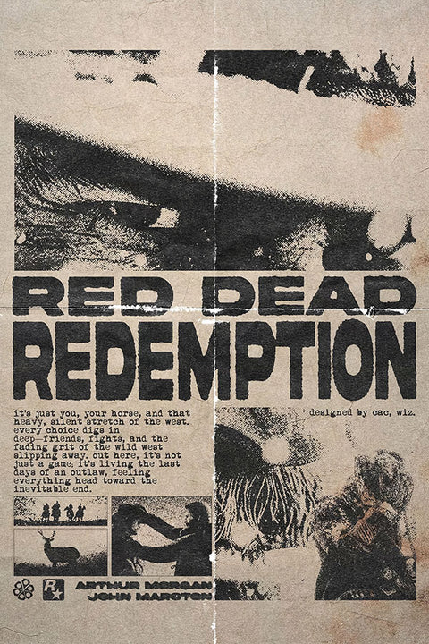 Poster Red Dead Redemption - Games