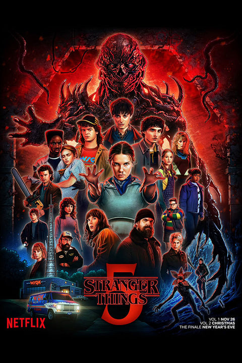 Poster Stranger Things 5 - Séries