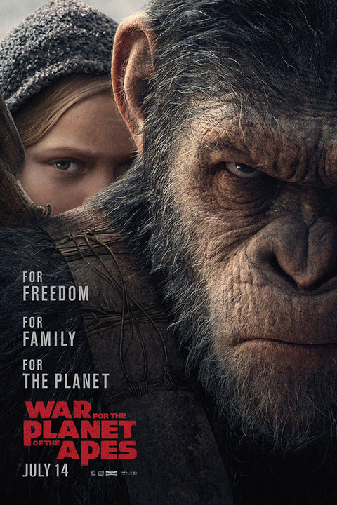 Poster War for the Planet of the Apes - A Guerra do Planeta dos Macacos - Filmes