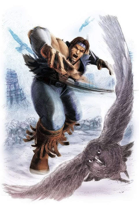 Poster Super Street Fighter - T. Hawk - Games