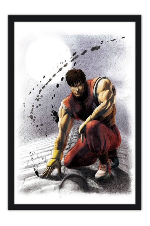 Poster Super Street Fighter - Guy - Games