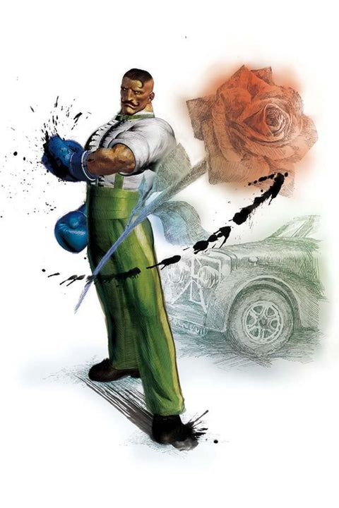 Poster Super Street Fighter - Dudley - Games
