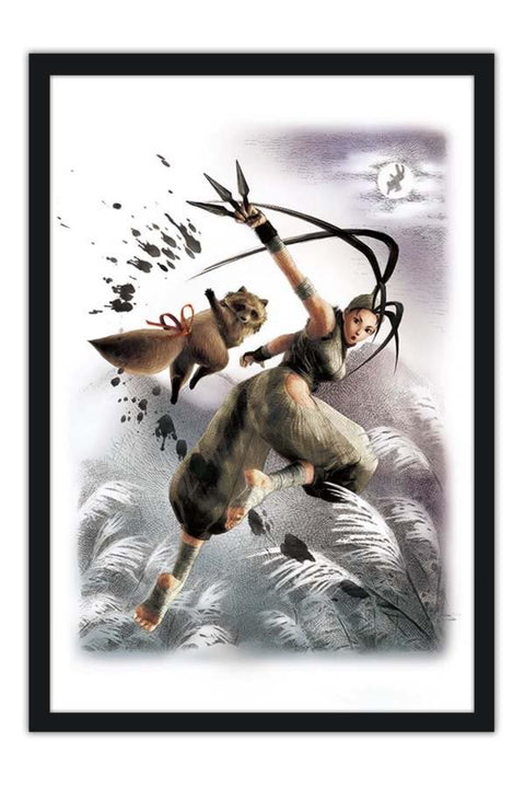 Poster Super Street Fighter - Ibuki - Games