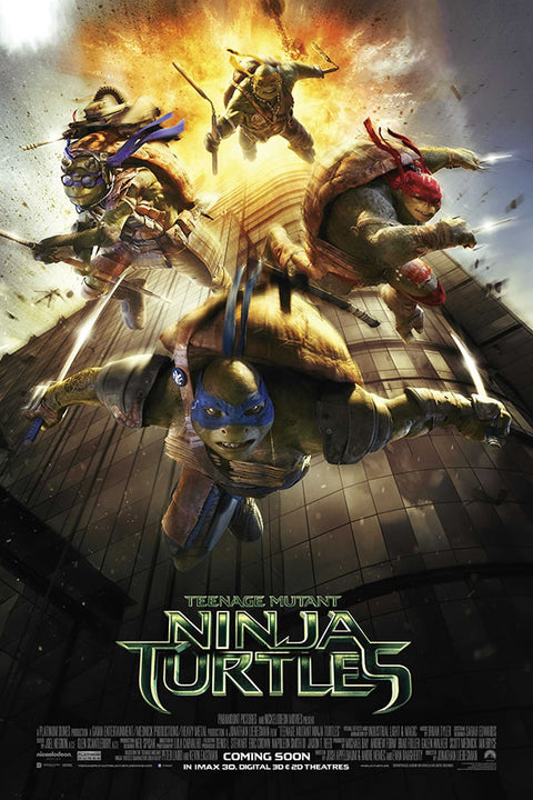 Poster Tartarugas Ninjas - Teenage Mutant Ninja Turtles - Out Of The Shadows - Filmes