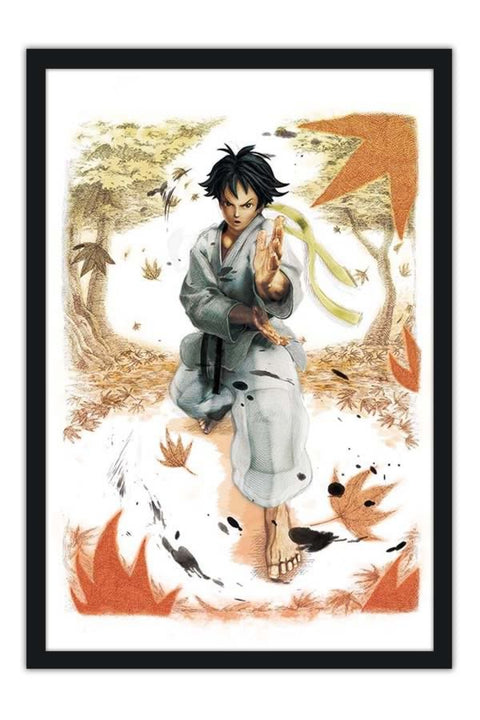 Poster Super Street Fighter - Makoto - Games