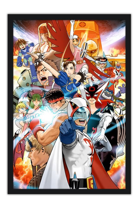 Poster Tatsunoko Vs. Capcom Ultimate All Stars - Games
