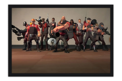 Poster Team Fortress - Games