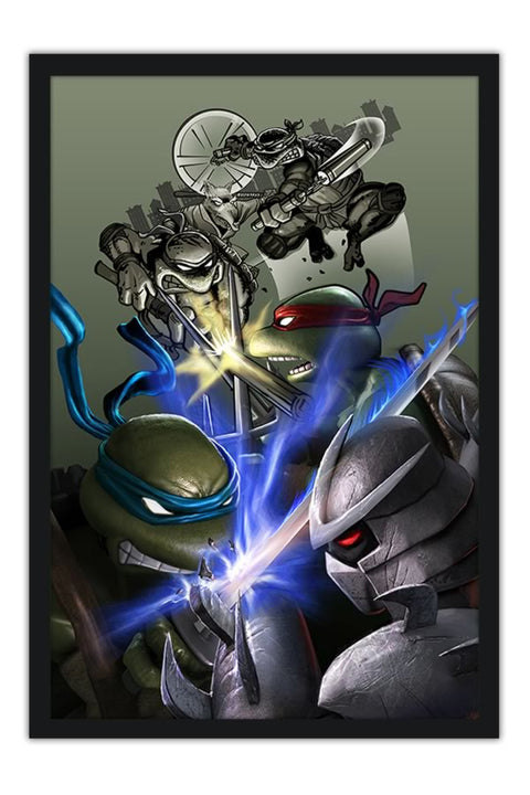 Poster Teenage Mutant Ninja Turtles Smash Up - Games