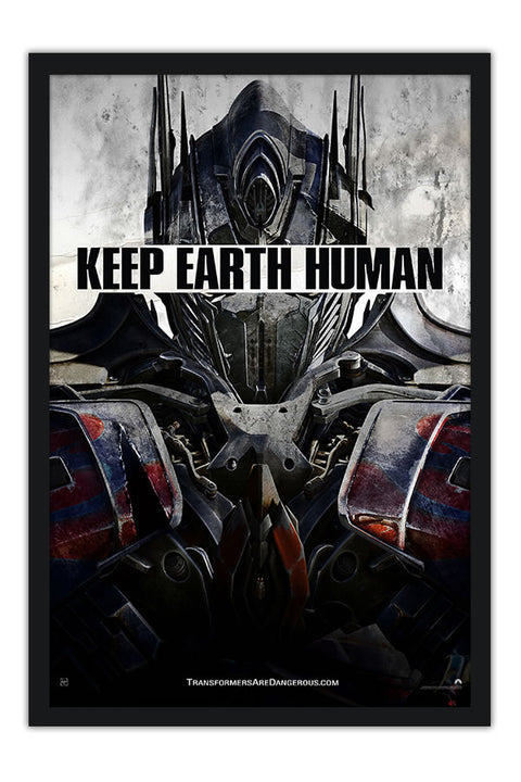 Poster Transformers - Keep Earth Human - Filmes