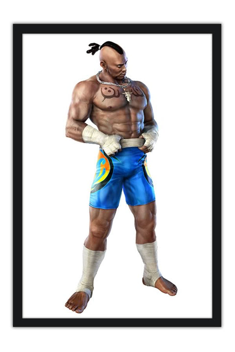 Poster Tekken - Bruce Irvin - Games
