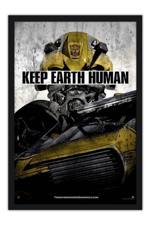 Poster Transformers - Keep Earth Human - Filmes