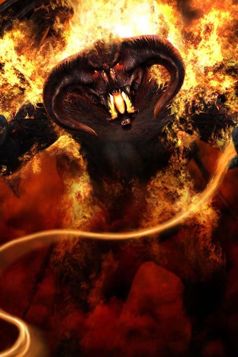 Poster The Lord of the Rings - O Senhor dos Anéis - Balrog - Games