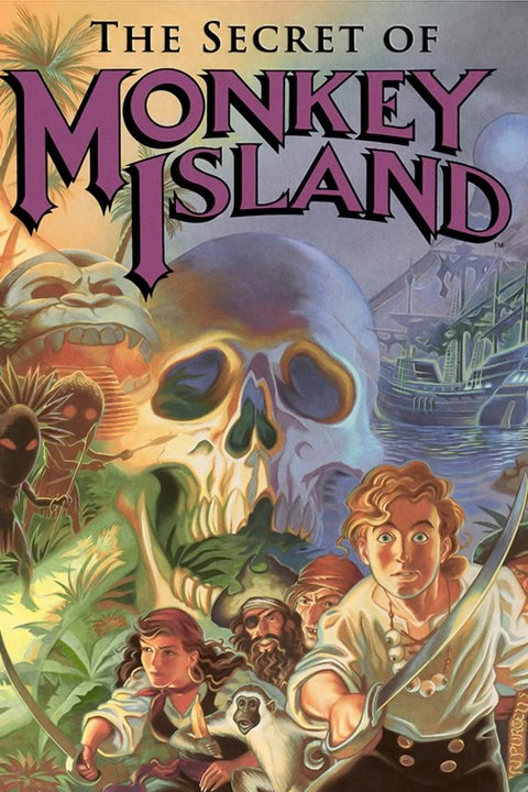 Poster The Secret of Monkey Island - Games