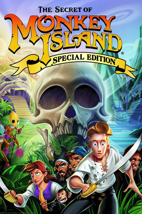 Poster The Secret of Monkey Island - Games