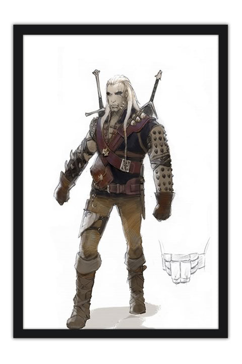 Poster The Witcher - Concept Art - Games