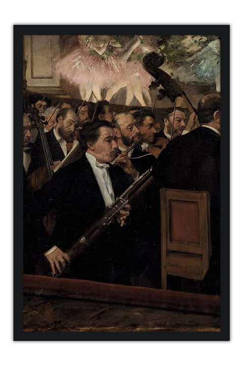 Poster Edgar Degas - The Orchestra at the Opera - Obras de Arte