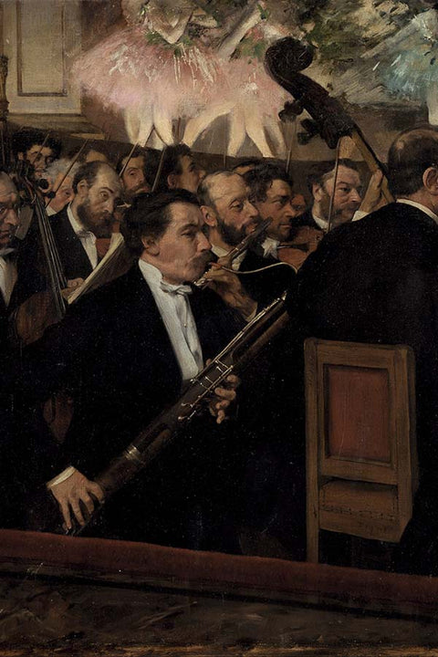 Poster Edgar Degas - The Orchestra at the Opera - Obras de Arte