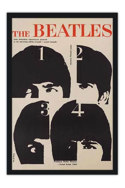 Poster Beatles - Bandas de Rock