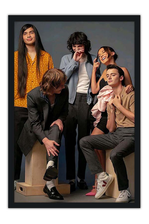 Poster Elenco Stranger Things - Atores -Séries