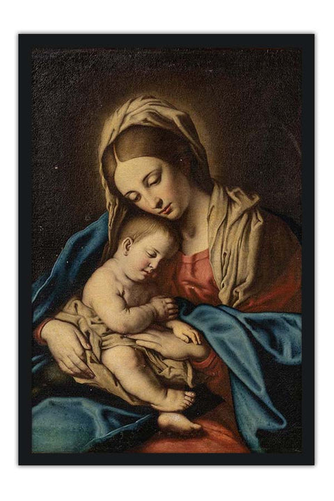 Poster Sassoferrato Virgem Maria - Virgin Mary - Obras de Arte