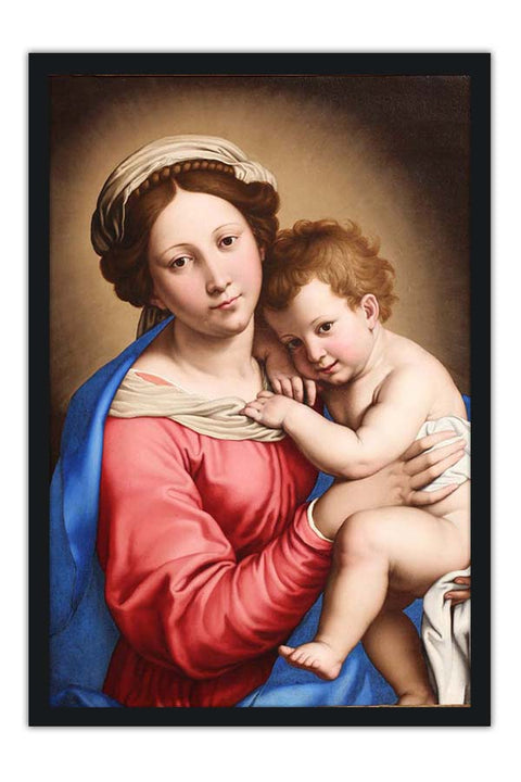 Poster Sassoferrato - Virgem Maria - Virgin Mary - Obras de Arte
