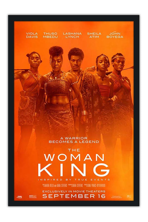 Poster The Woman King - A Mulher Rei - Viola Davis - Filmes