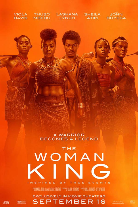 Poster The Woman King - A Mulher Rei - Viola Davis - Filmes