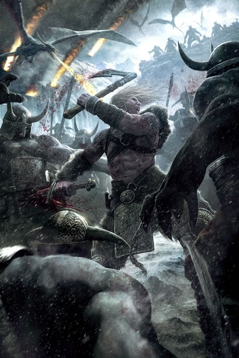 Poster Battle for Asgard - Games