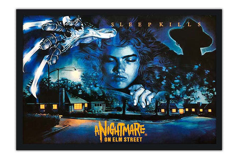 Poster Nightmare On Elm Street - Hora do Pesadelo - Freddy Krueger - Terror - Filmes