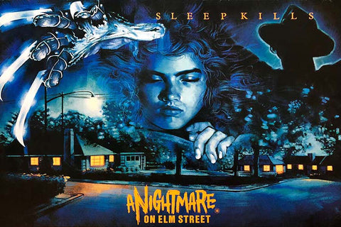 Poster Nightmare On Elm Street - Hora do Pesadelo - Freddy Krueger - Terror - Filmes