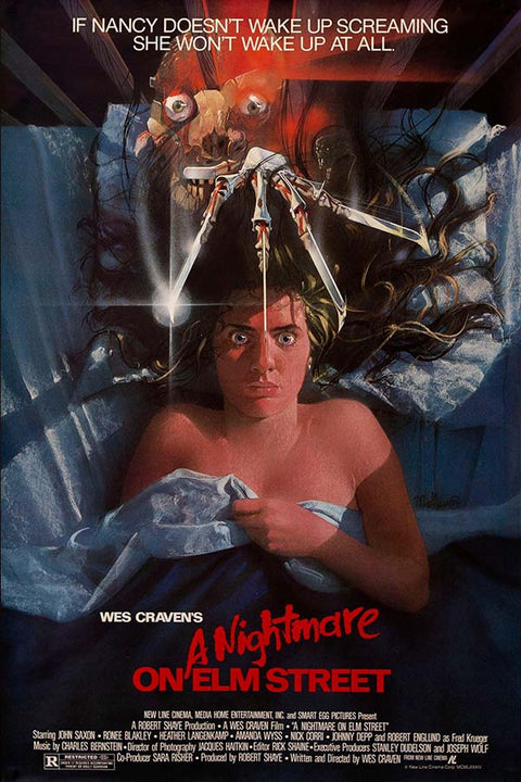 Poster Nightmare On Elm Street - Hora do Pesadelo - Freddy Krueger - Terror - Filmes