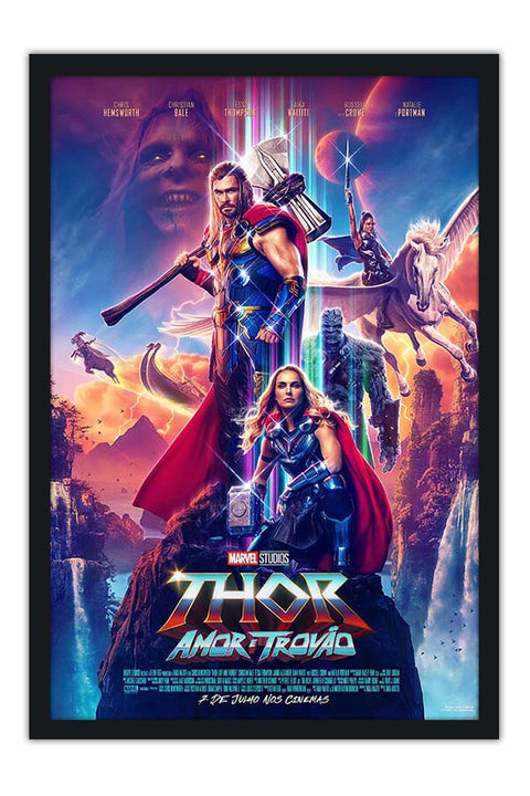 Poster Thor Amor e Trovão - Thor Love And Thunder - Filmes