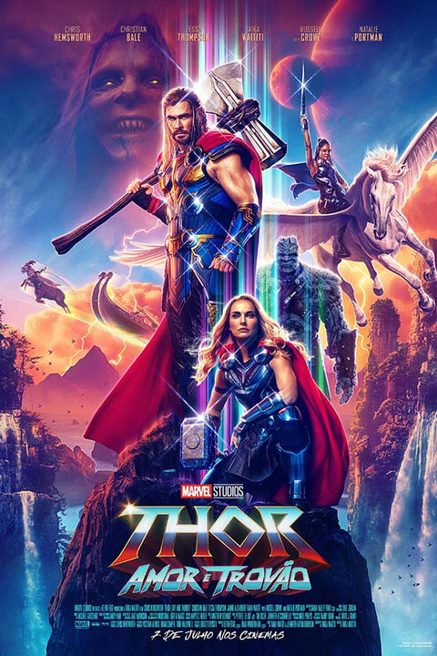 Poster Thor Amor e Trovão - Thor Love And Thunder - Filmes