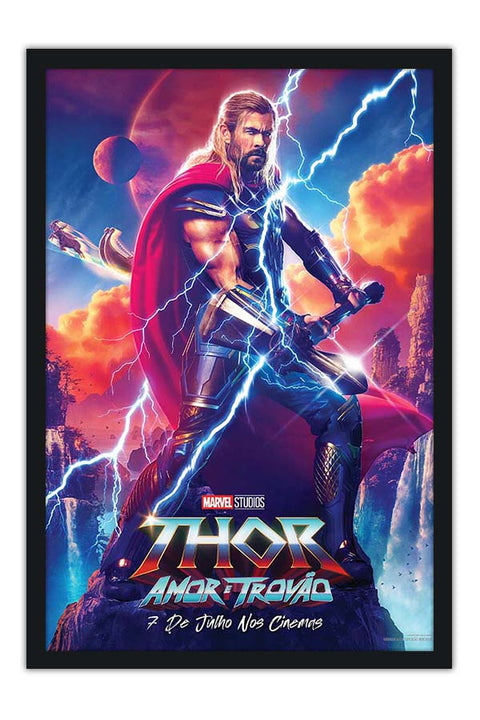 Poster Thor Amor e Trovão - Thor Love And Thunder - Filmes