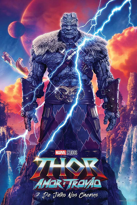 Poster Thor Amor e Trovão - Thor Love And Thunder - Filmes