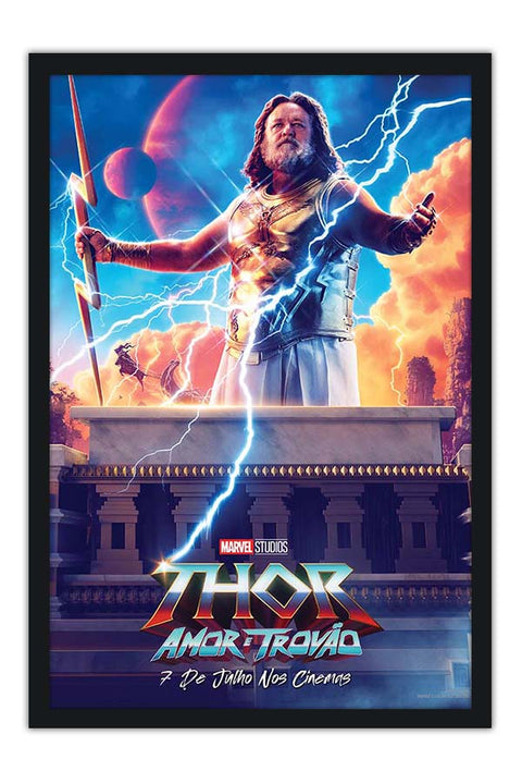 Poster Thor Amor e Trovão - Thor Love And Thunder - Filmes