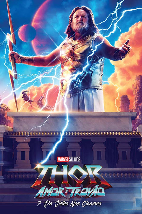 Poster Thor Amor e Trovão - Thor Love And Thunder - Filmes