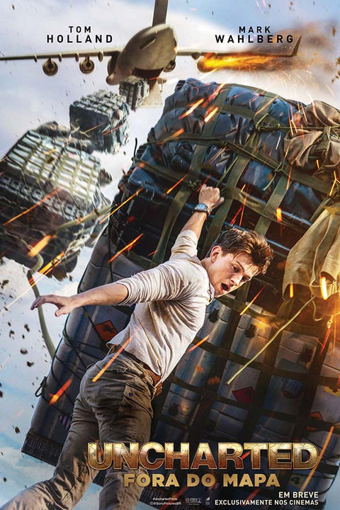 Poster Uncharted - Fora do Mapa - Filmes