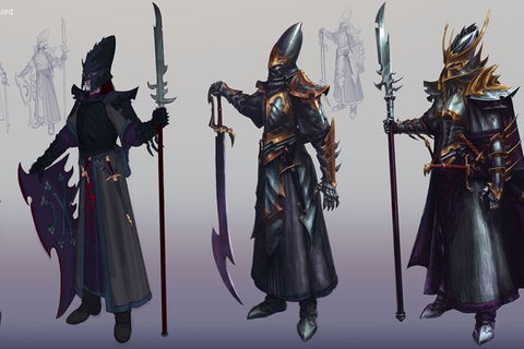 Poster Warhammer - Concept Art - Games