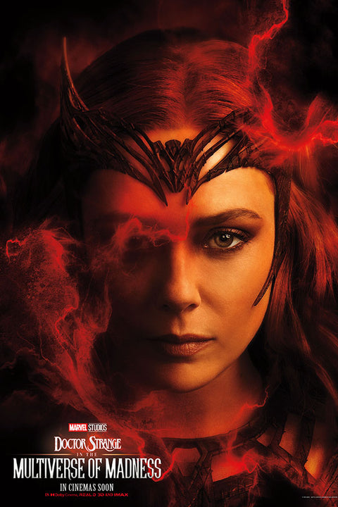 Poster Doutor Estranho - Multiverso Loucura - Personagem Wanda