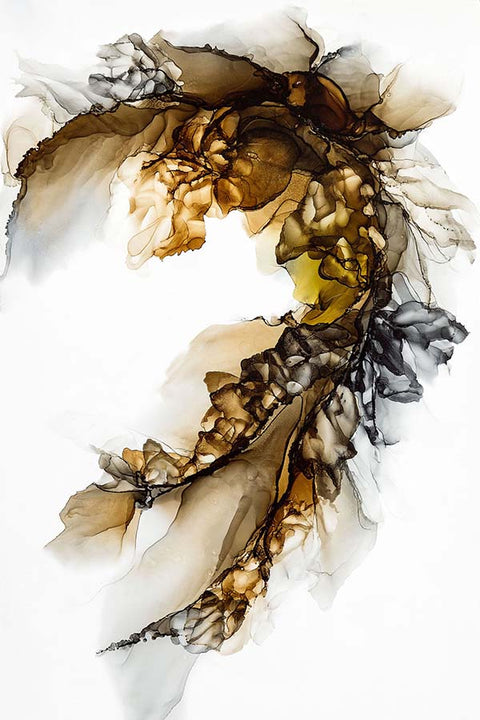 Poster Abstrato - Aquarela - Arte Decorativa