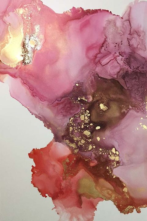 Poster Abstrato - Aquarela - Arte Decorativa