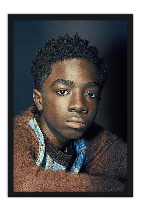 Poster Caleb Maclaughlin - Stranger Things - Ator - Séries