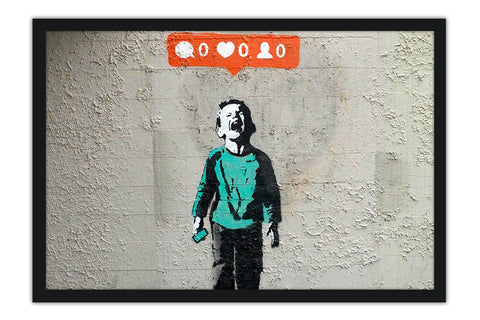 Poster Banksy - Grafite - Street Art