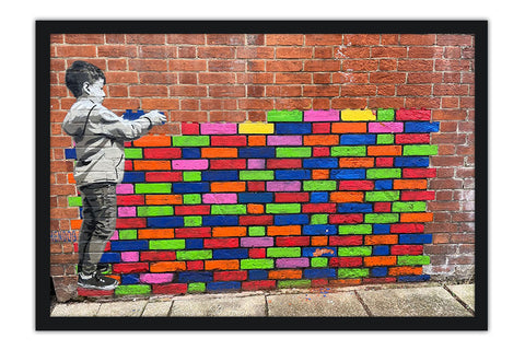 Poster Banksy - Grafite - Street Art
