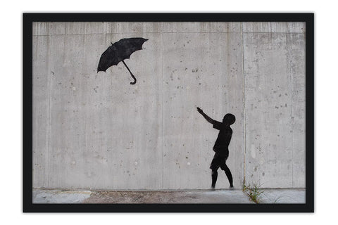 Poster Banksy - Grafite - Street Art