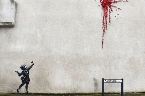 Poster Banksy - Grafite - Street Art