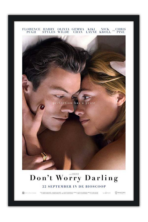 Poster Don't Worry Darling - Não Se Preocupe Querida - Harry Styles - Filmes