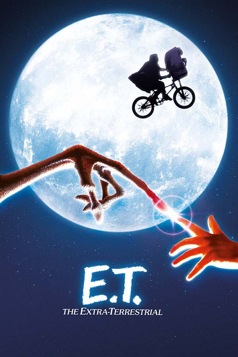 Poster ET - Extra Terrestre - Extra Terrestrial - Spielberg - Classico - Filmes