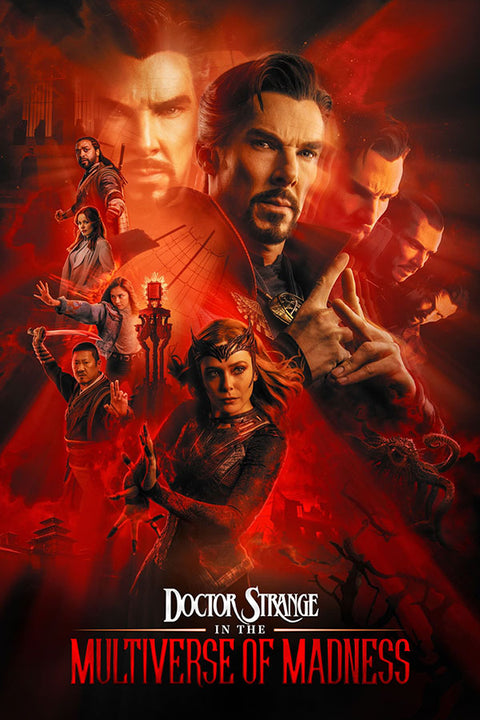 Poster Doutor Estranho no Multiverso da Loucura - Marvel - Filmes
